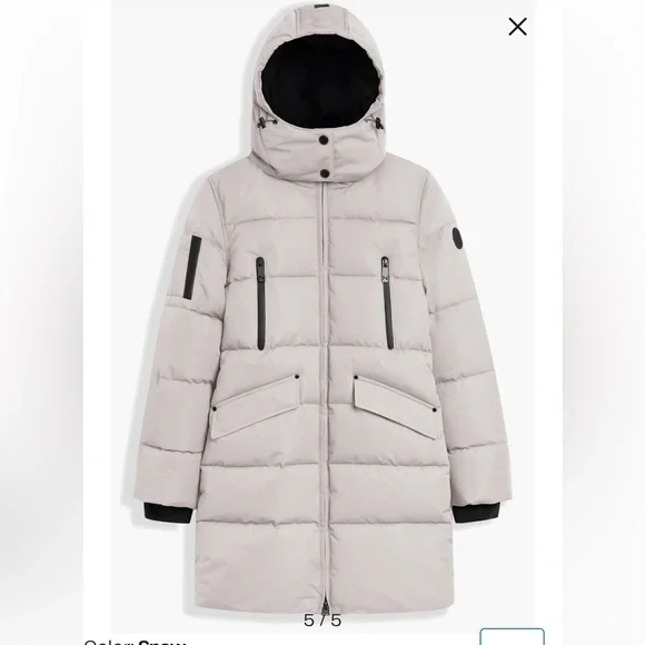 Noize Snow Puffer Jacket with Faux Fur Trim - Picture 11 of 11